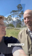 Prince William talks to son of late conservationist Steve Irwin