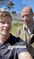 Prince William talks to son of late conservationist Steve Irwin