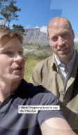 Prince William talks to son of late conservationist Steve Irwin