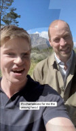 Prince William talks to son of late conservationist Steve Irwin