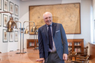 Milano - Giuseppe Marotta in visita nella sede del Corriere della Sera