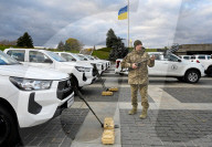 Lithuania donates equipment to help remove landmines in Ukraine 