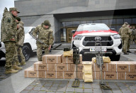 Lithuania donates equipment to help remove landmines in Ukraine 