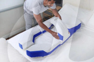 Six piece pillow to aid sleep
