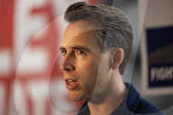 Missouri Senator Josh Hawley campaigns