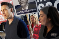 Missouri Senator Josh Hawley campaigns