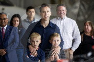 Missouri Senator Josh Hawley campaigns