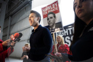 Missouri Senator Josh Hawley campaigns