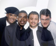 All-4-One (l-r): Jamie Jones, Delious Kennedy, Alfred Nevarez, Tony Borowiak