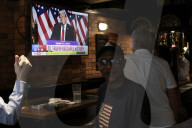 US Presidential Election 2024 / Reaction in Hong Kong, China - 06 Nov 2024