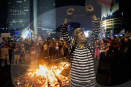 Israelis protest Netanyahu's firing of Minister of Defence, Yoav Gallant