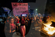 Israelis protest Netanyahu's firing of Minister of Defence, Yoav Gallant