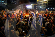 Israelis protest Netanyahu's firing of Minister of Defence, Yoav Gallant
