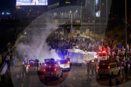 Israelis protest Netanyahu's firing of Minister of Defence, Yoav Gallant