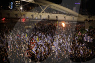 Israelis protest Netanyahu's firing of Minister of Defence, Yoav Gallant