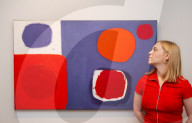 “VIII Sao Paolo Biennial Great Britain 1965, Revisited. Victor Pasmore | Patrick Heron” exhibition at Hazlitt Holland-Hibbert gallery, Mayfair, London, UK.