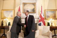 Prime Minister Keir Starmer meets King of Jordan Abdullah II