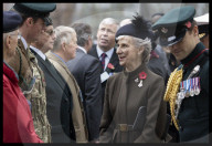 Opening of Field of Remembrance in London 