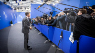 NATO SecGen Rutte meets with Hungary's Orban