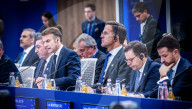 NATO SecGen Rutte meets with Hungary's Orban