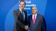 NATO SecGen Rutte meets with Hungary's Orban