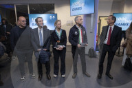Via della Boscaiola 26. Presentazione del "Look of the games di Milano Cortina 2026. 