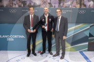 Via della Boscaiola 26. Presentazione del "Look of the games di Milano Cortina 2026. 