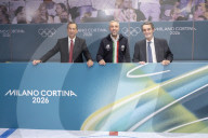 Via della Boscaiola 26. Presentazione del "Look of the games di Milano Cortina 2026. 