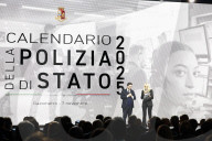Presentazione del calendario della Polizia di Stato
