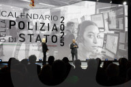 Presentazione del calendario della Polizia di Stato