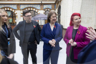 Rachel Reeves UK Chancellor of the Exchequer visits Manchester