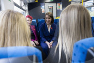 Rachel Reeves UK Chancellor of the Exchequer visits Manchester