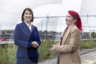 Rachel Reeves UK Chancellor of the Exchequer visits Manchester