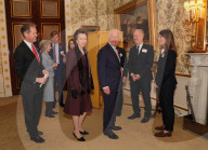 King Charles III at Olympic medalist reception in London