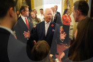 King Charles III at Olympic medalist reception in London