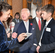 King Charles III at Olympic medalist reception in London