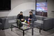 Zelensky meets with Macron