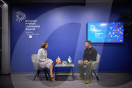 Zelensky meets with President of Moldova, Maia Sandu