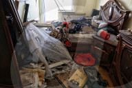 Aftermath of overnight Russian drone attack in Odesa