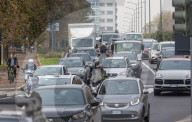 Traffico a Milano a causa dello sciopero dei mezzi pubblici