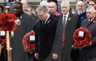 Prime Minister Keir Starmer attends Remembrance Sunday