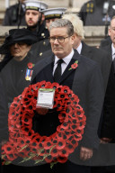 Prime Minister Keir Starmer attends Remembrance Sunday