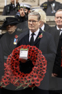 Prime Minister Keir Starmer attends Remembrance Sunday