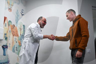 Swiss plastic surgeon Clemens Mariel Schistel in Lviv