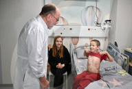Swiss plastic surgeon Clemens Mariel Schistel in Lviv