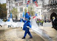 Lord Mayor's Show, Royal Courts of Justice, London, UK.
