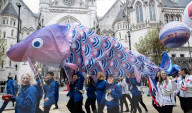 Lord Mayor's Show, Royal Courts of Justice, London, UK.