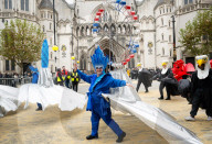 Lord Mayor's Show, Royal Courts of Justice, London, UK.