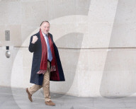 Guests depart Sunday with Laura Kuenssberg show at the BBC, Broadcasting House, London, UK.