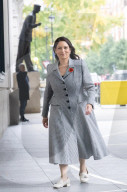 Guests arriving for the Sunday with Laura Kuenssberg show at the BBC, Broadcasting House, London, UK.